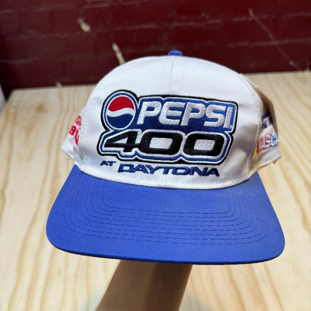 Chase Authentics Pepsi 400 Daytona NASCAR Snapback Hat 1998 Night Race Vintage